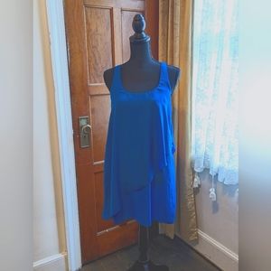 Silence + Noise (Urban Outfitters) Blue Shift Dress